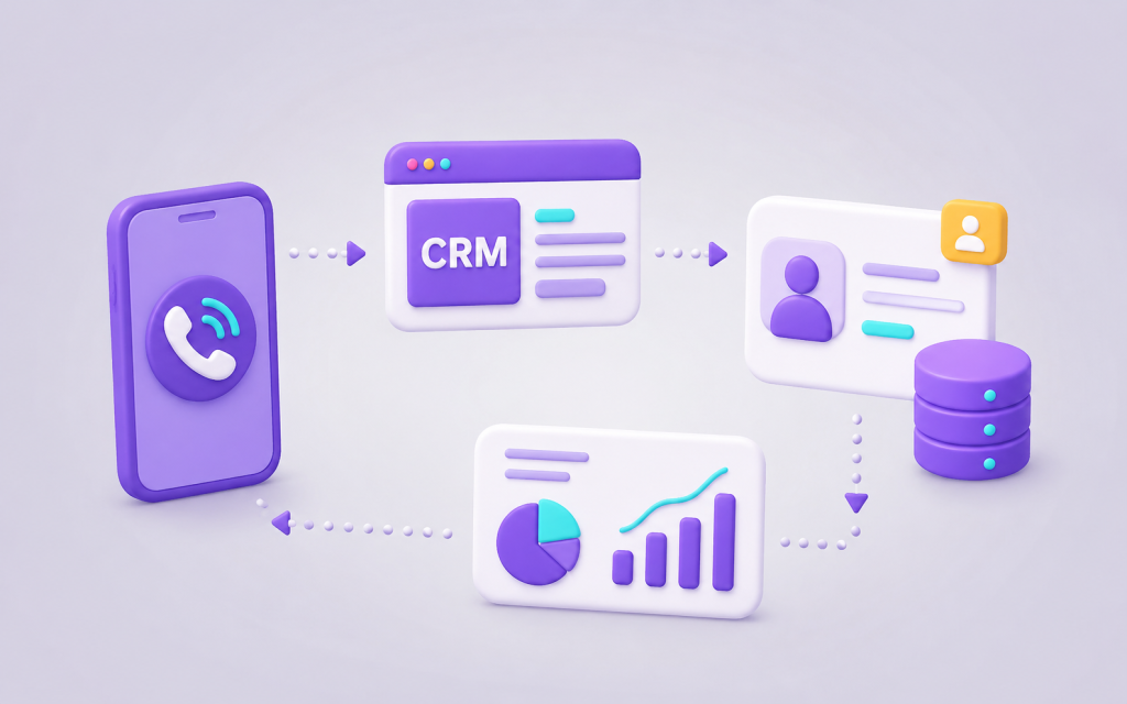 Телефония для CRM Интеграция телефонии с CRM: схема работы
